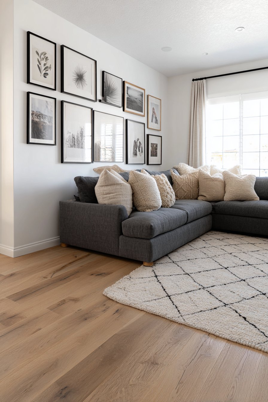 Modern Gallery Wall Composition