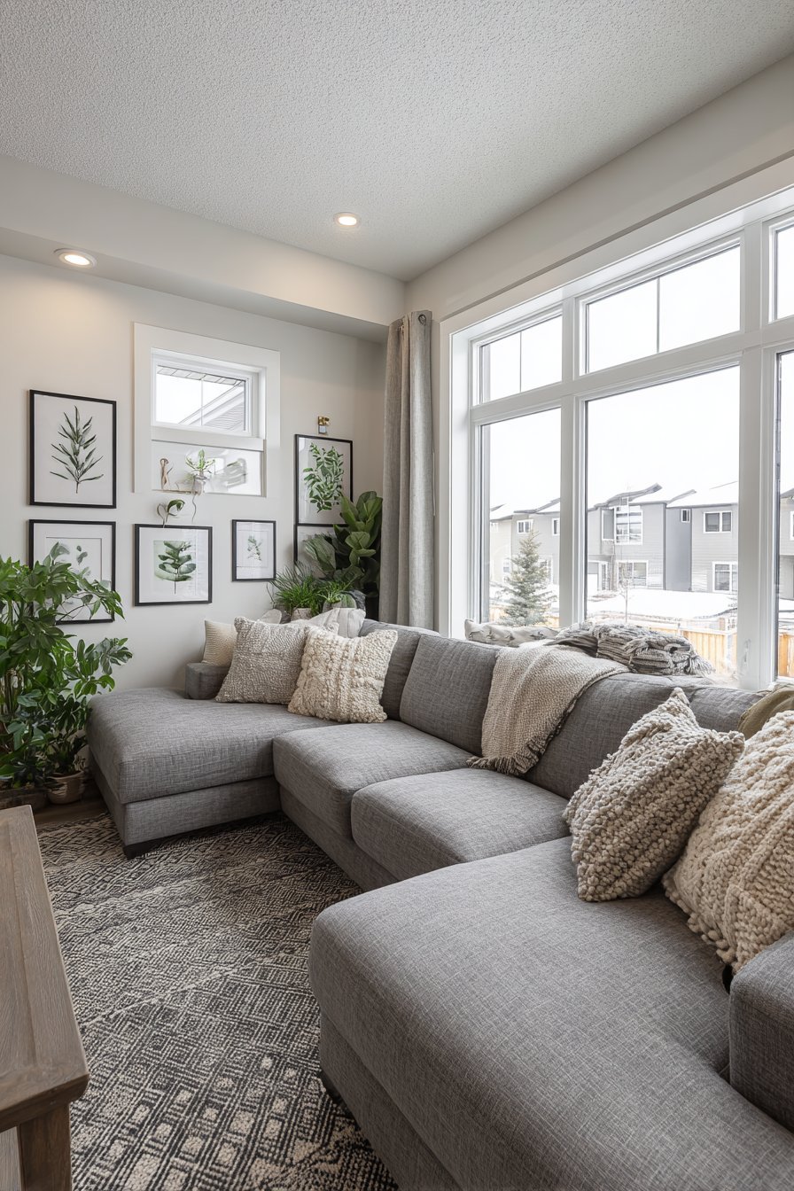 Modern Gallery Wall Composition