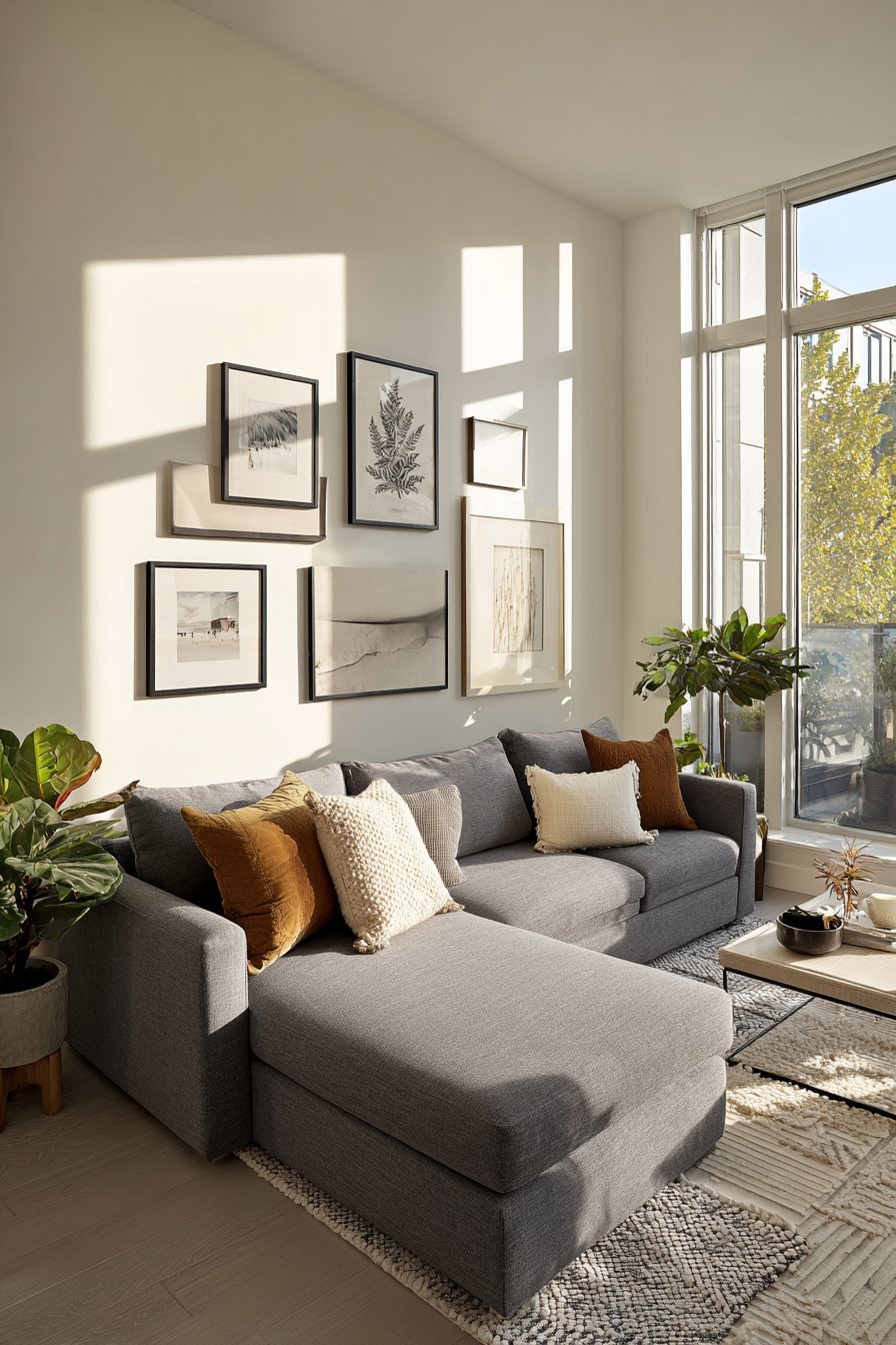 Modern Gallery Wall Composition