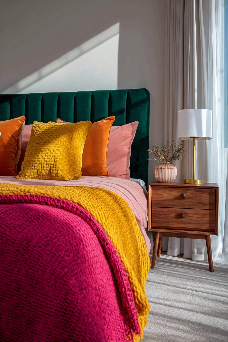 Jewel-Toned Velvet Luxury Retreat