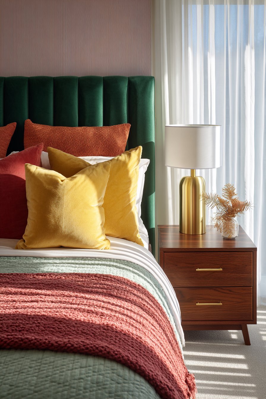 Jewel-Toned Velvet Luxury Retreat