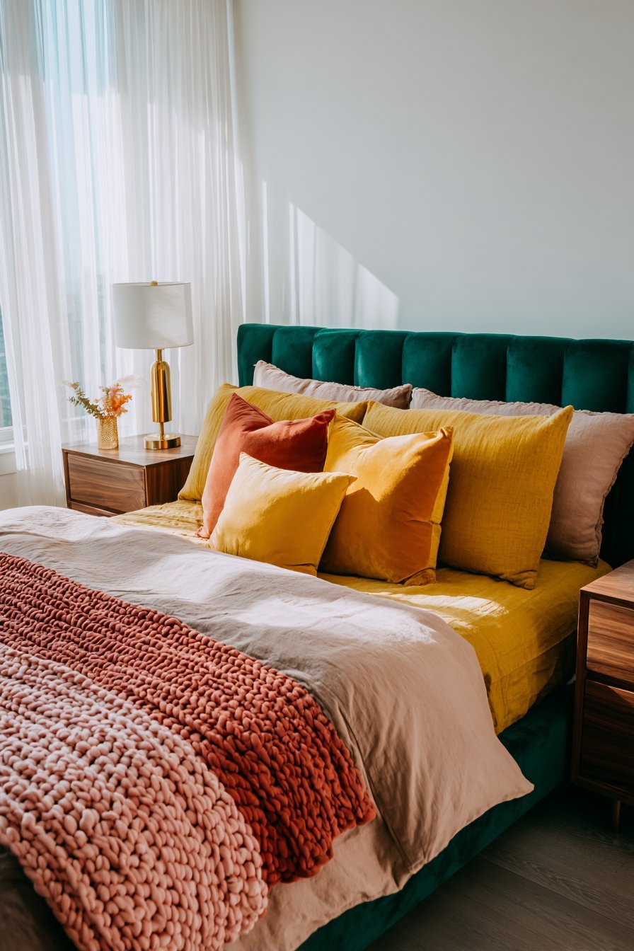 Jewel-Toned Velvet Luxury Retreat