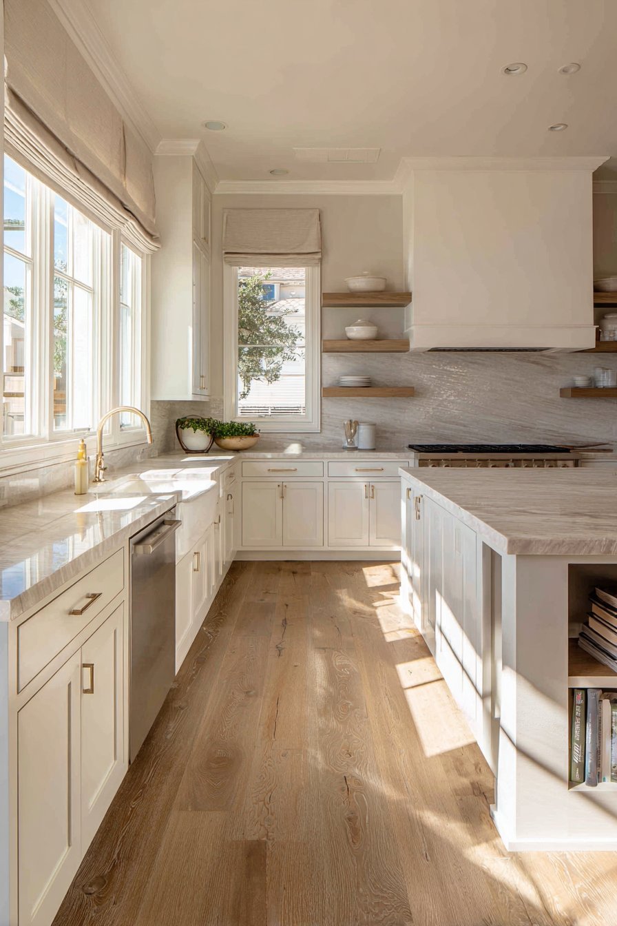 Floor-to-Ceiling Shaker Style Elegance