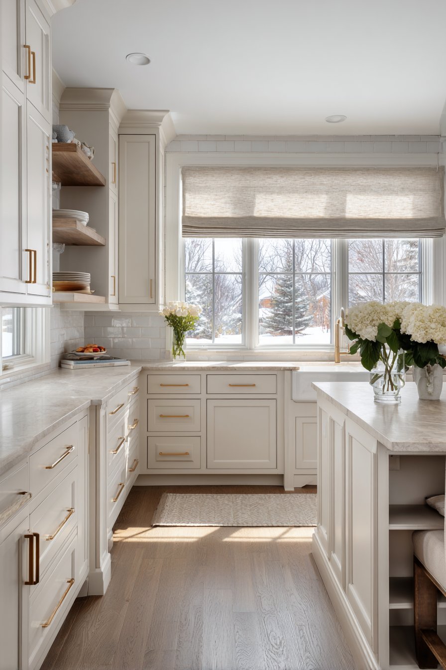 Floor-to-Ceiling Shaker Style Elegance