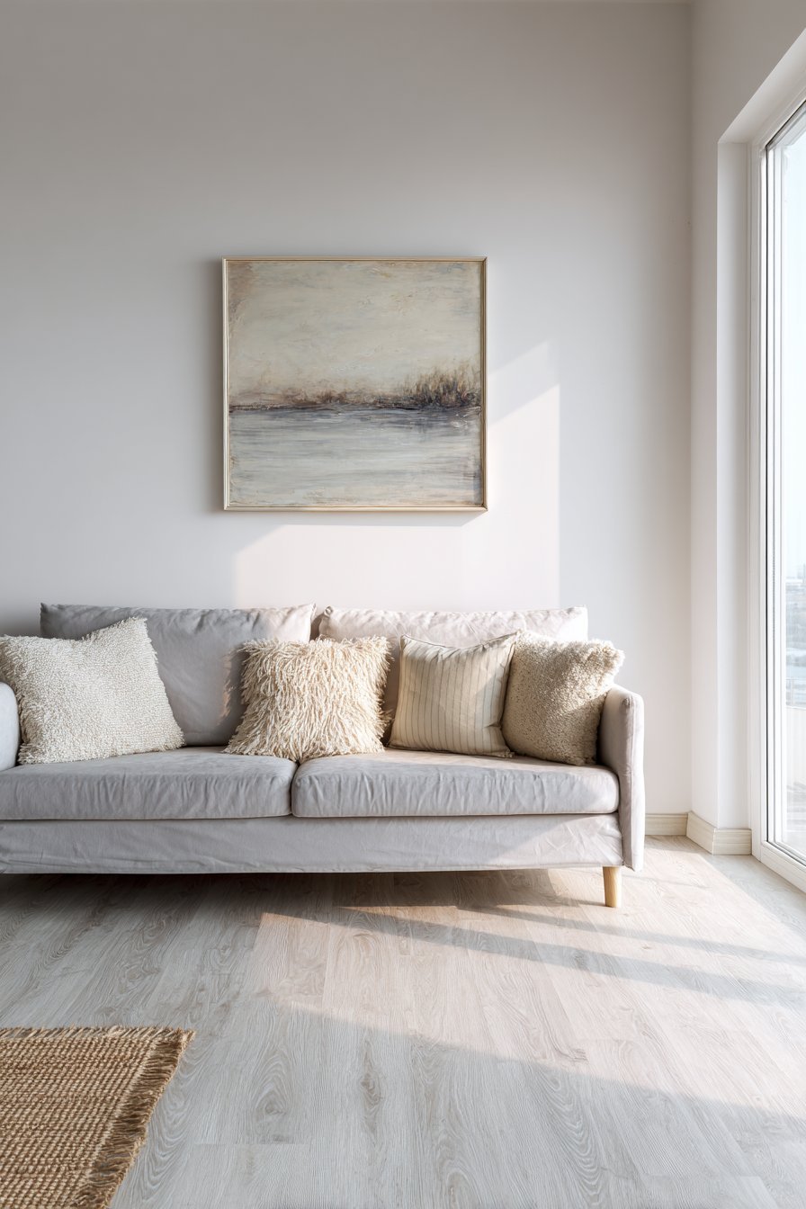 Minimalist Abstract Canvas Focal Point