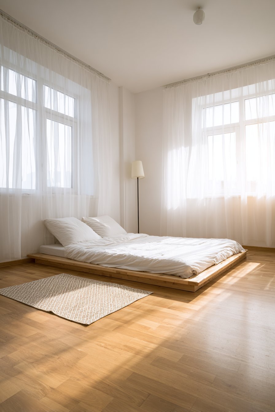 Pure White Platform Sanctuary