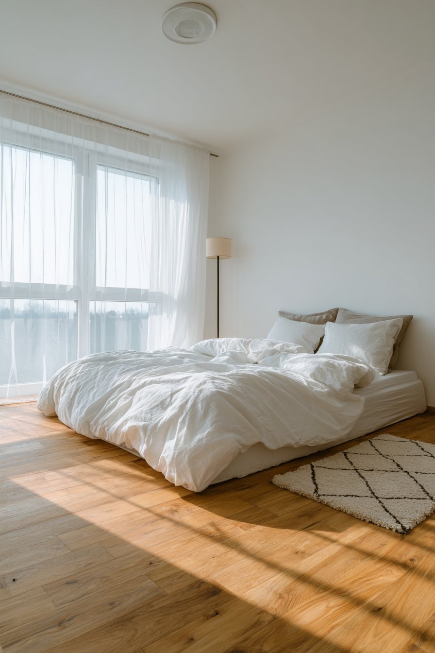 Pure White Platform Sanctuary