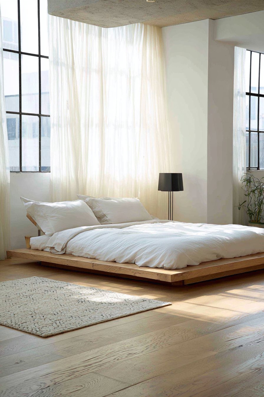 Pure White Platform Sanctuary