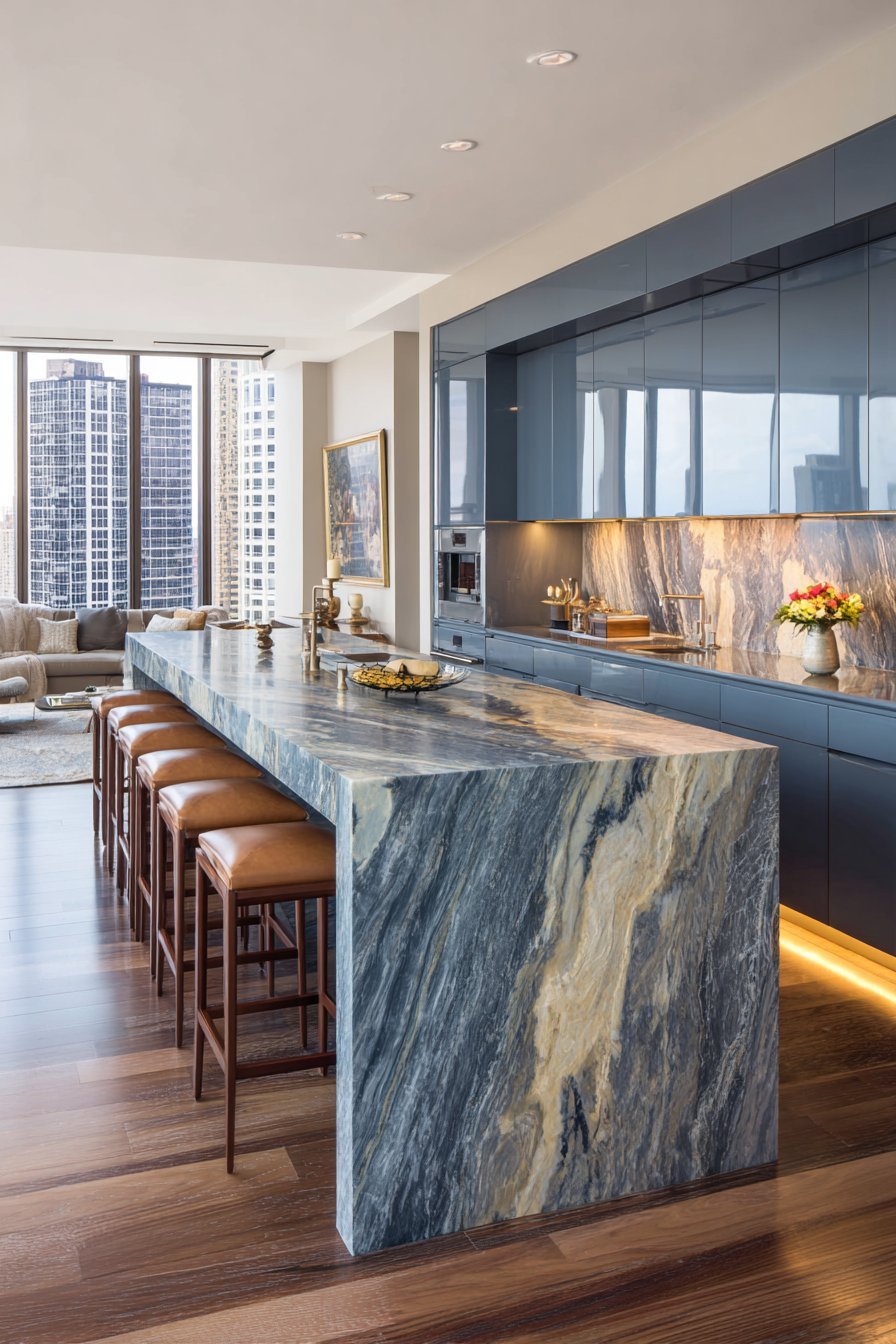 Calacatta Gold Marble Centerpiece