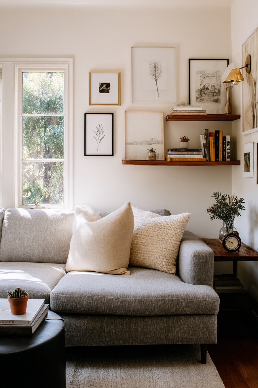 Curated Gallery Wall Arrangement