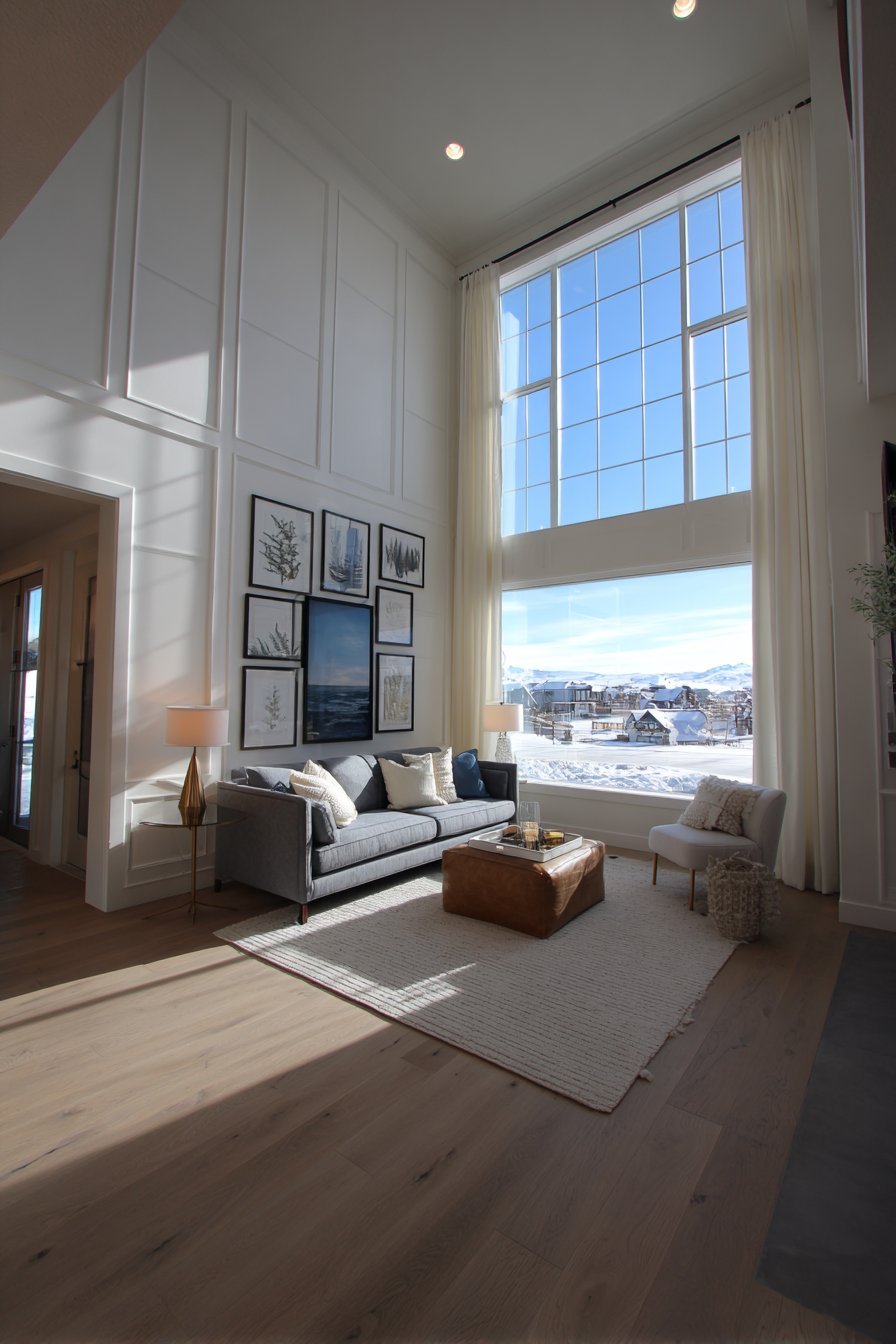 Dramatic Botanical Gallery Wall