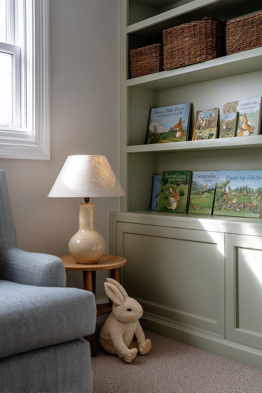 Cozy Reading Nook with Potter Collection