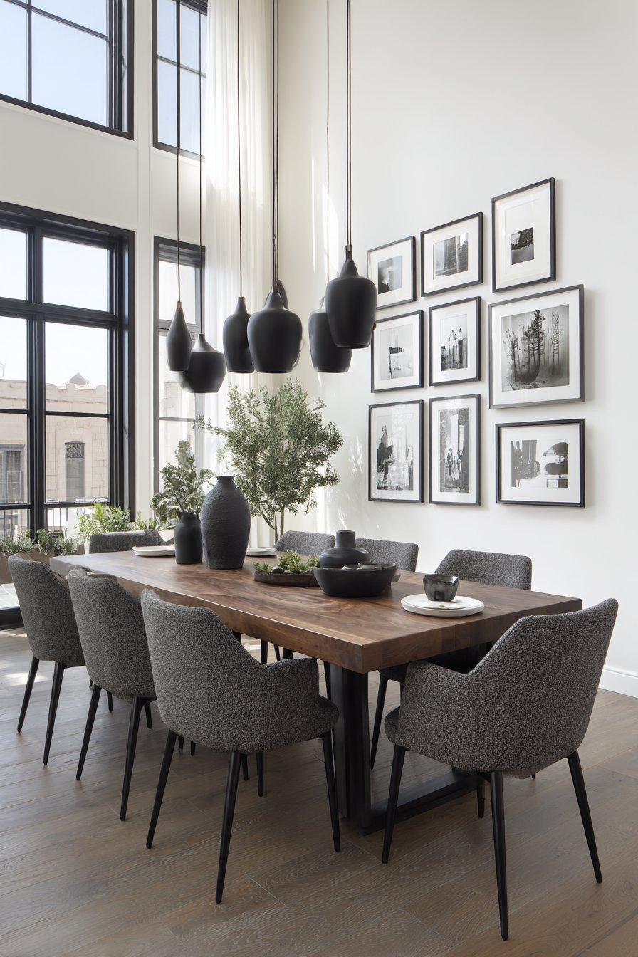 Salon-Style Gallery Wall Display