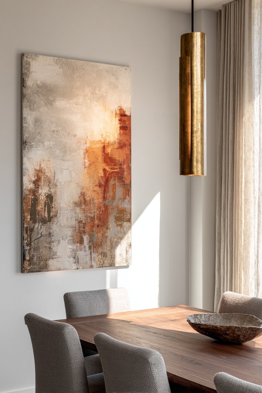 Minimalist Oversized Canvas Statement