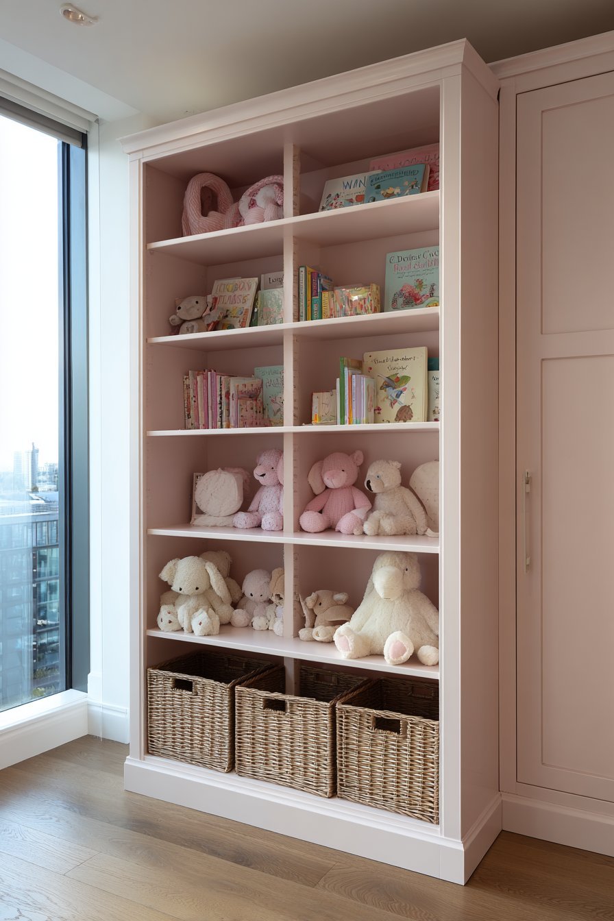 Practical Blush Pink Storage Solutions