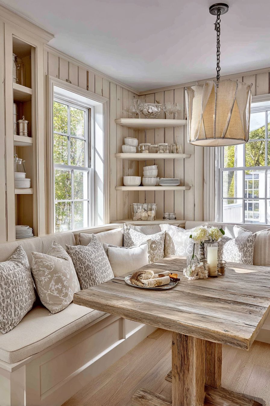 Cozy Breakfast Nook Retreat