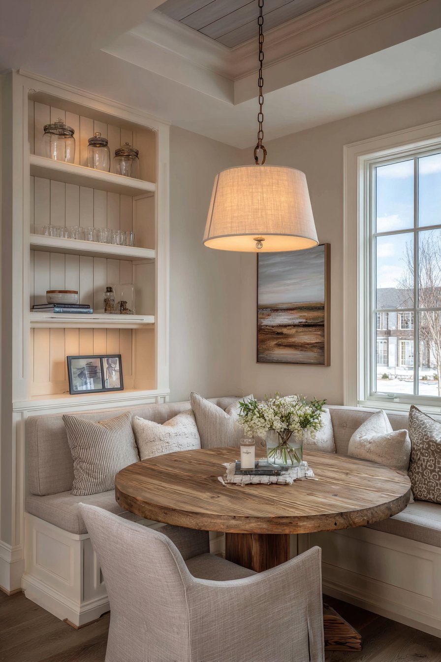 Cozy Breakfast Nook Retreat