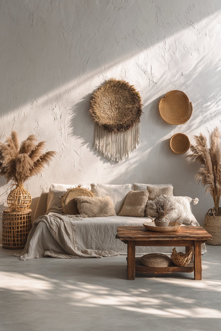 Bohemian Macramé Wall Hanging Display