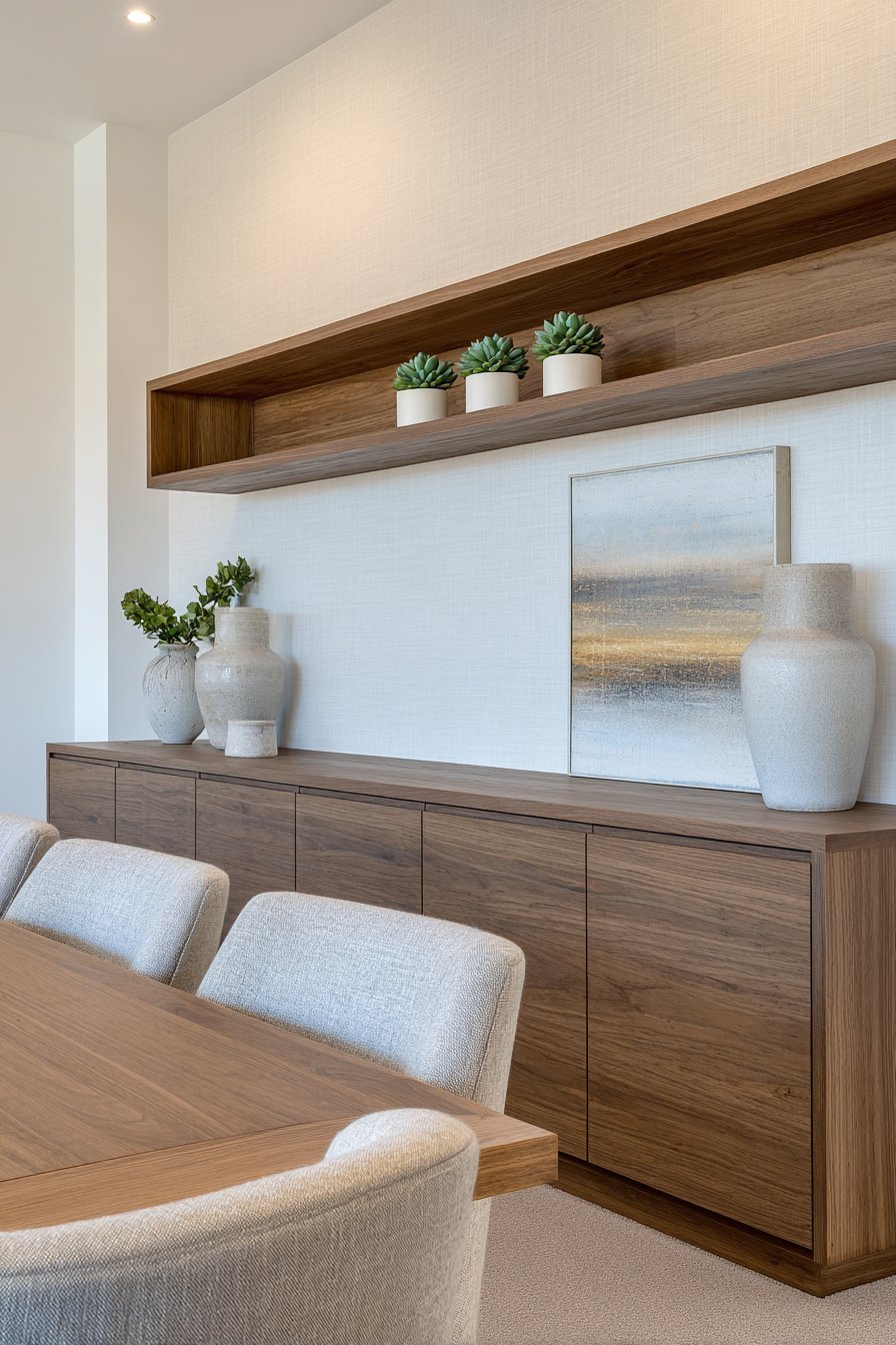 Scandinavian Floating Shelf Simplicity