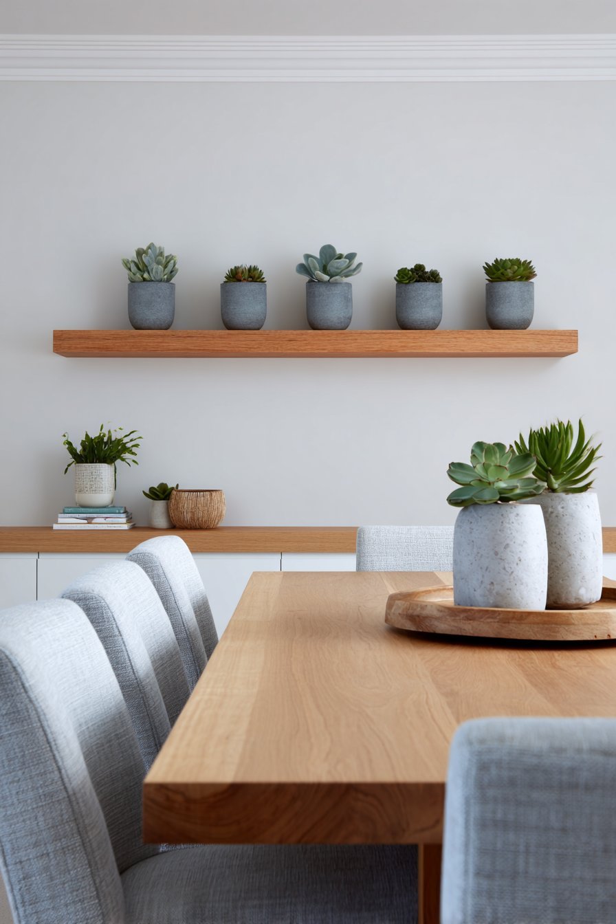 Scandinavian Floating Shelf Simplicity