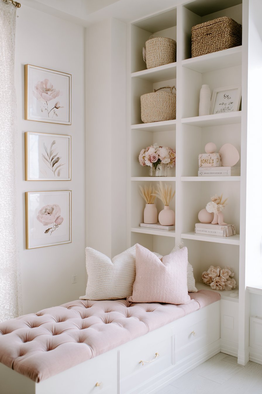 Organized Pink Storage Solutions