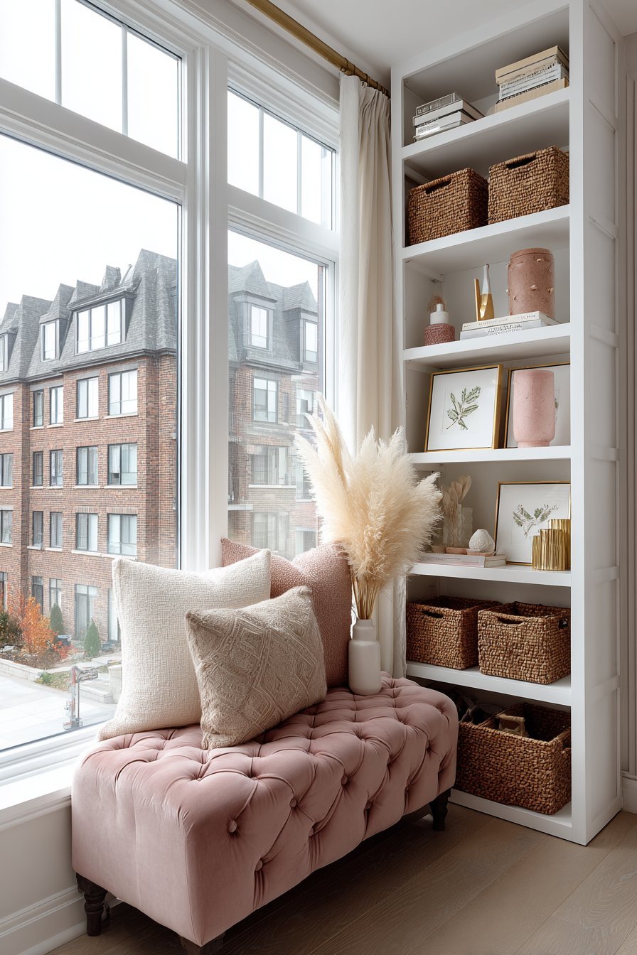 Organized Pink Storage Solutions