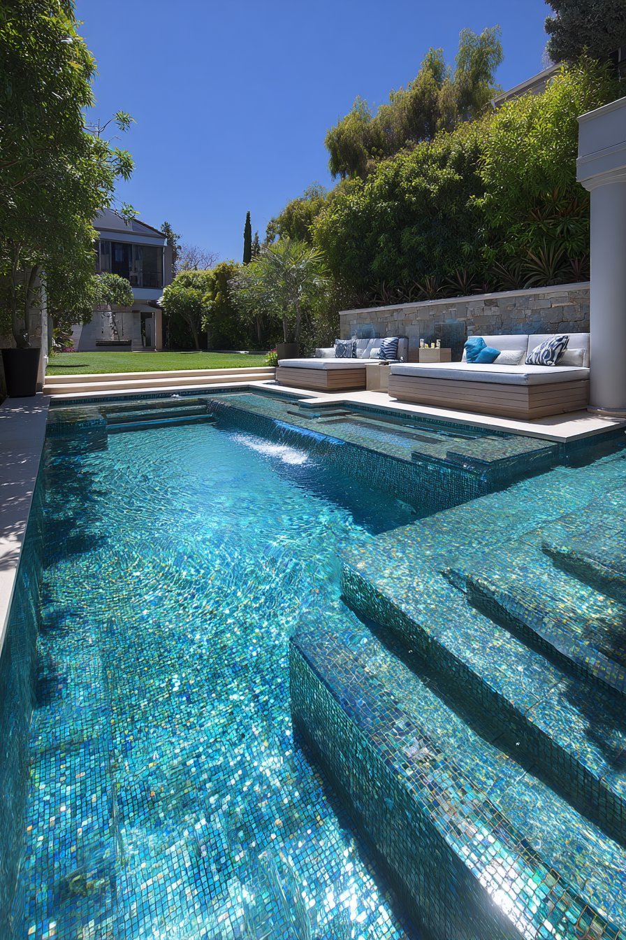 Resort-Style Negative Edge Pool