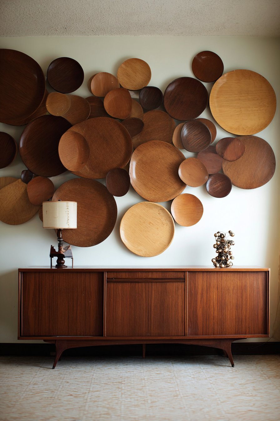 Organic Wooden Wall Sculptures