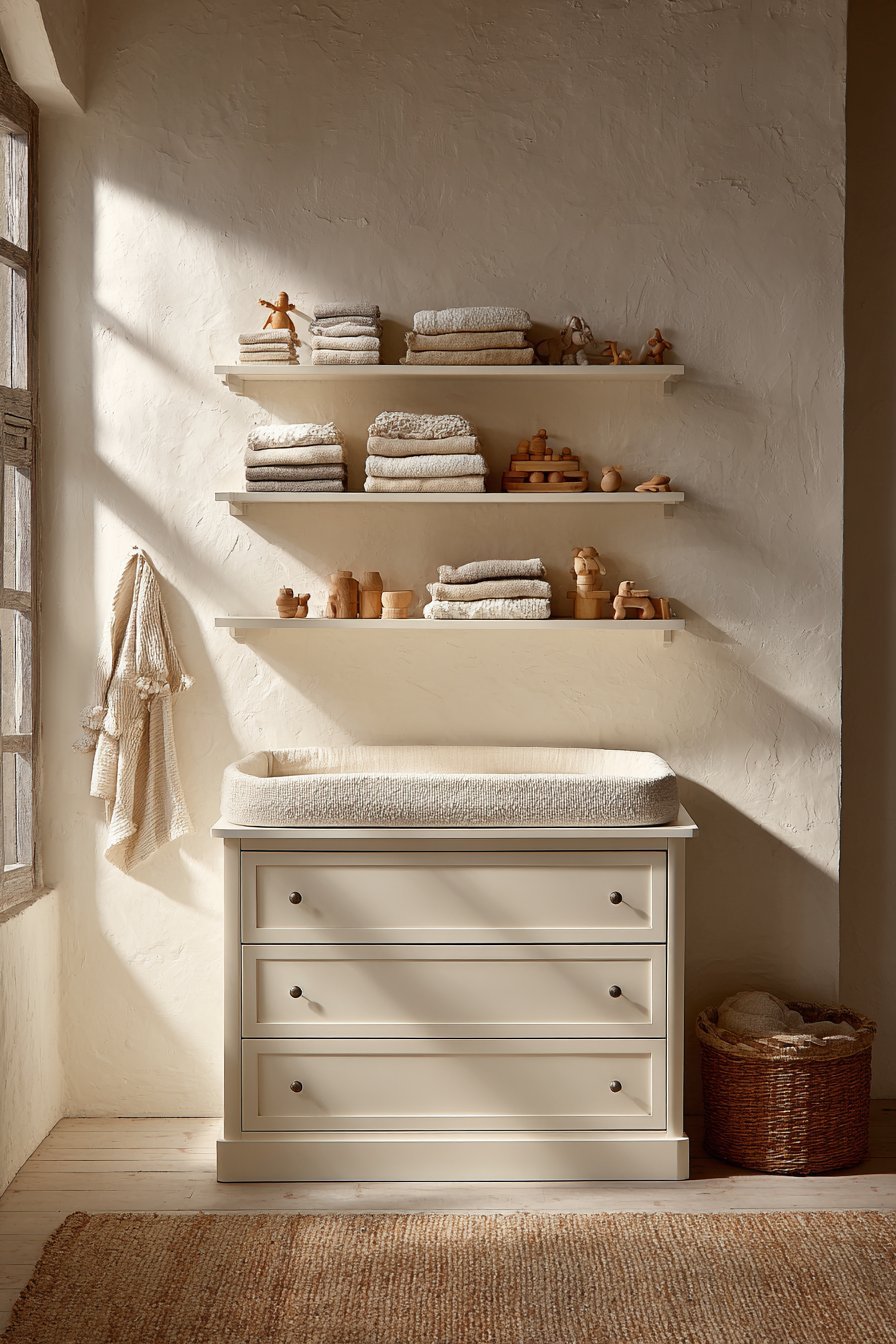 Functional Dresser Changing Station Setup