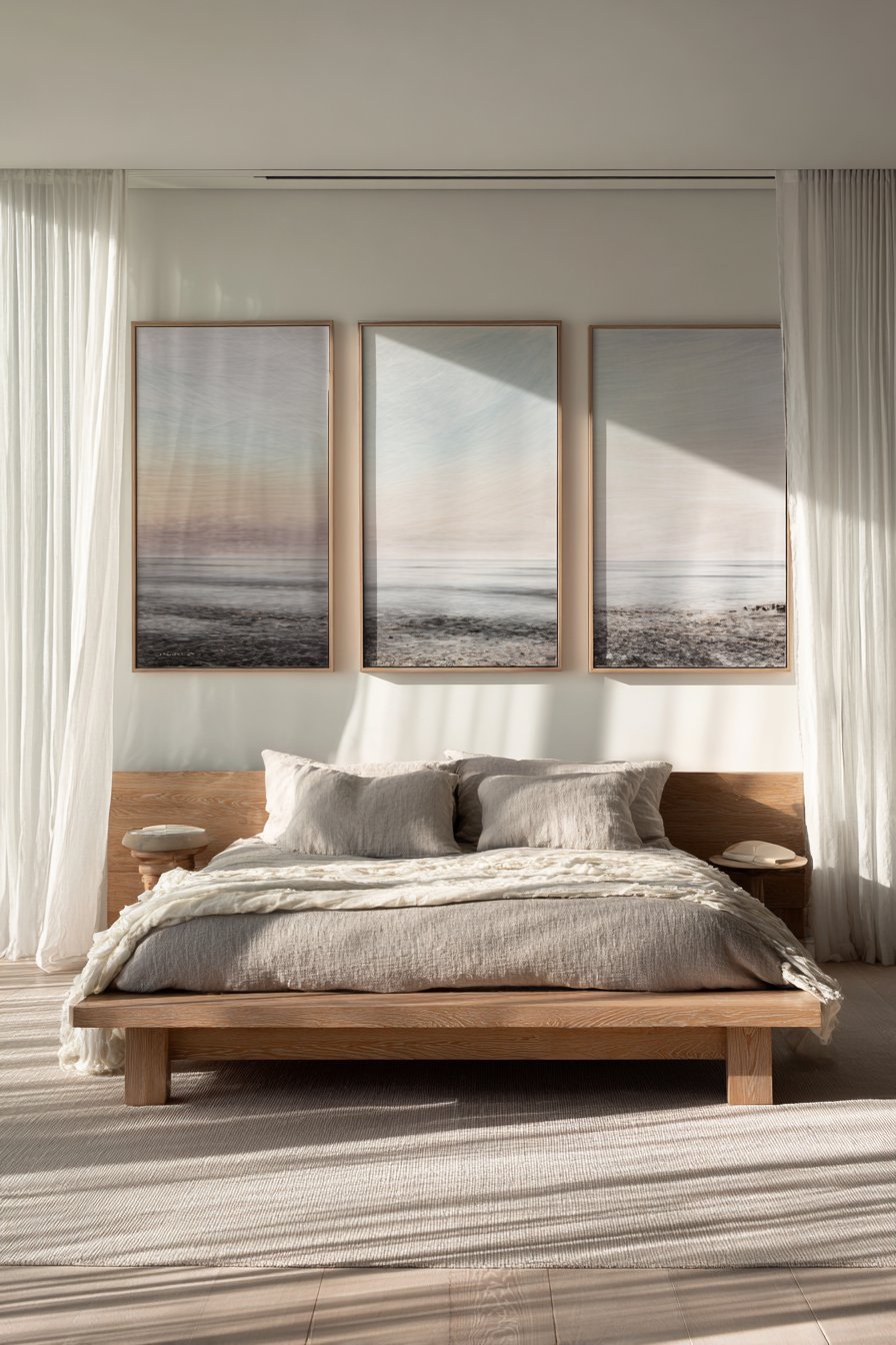 Minimalist Bedroom Canvas Display