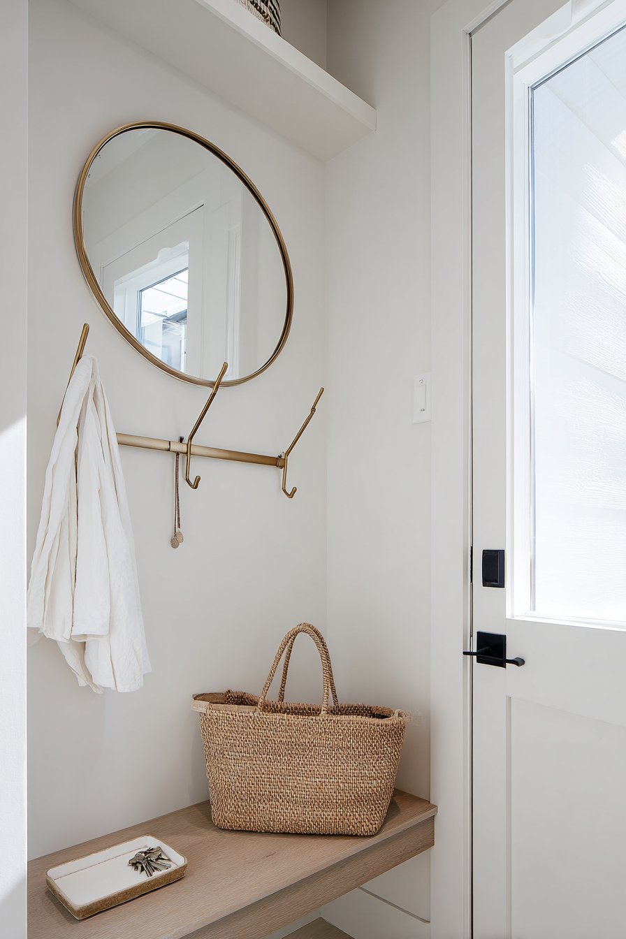 Vertical Storage Entryway Solution