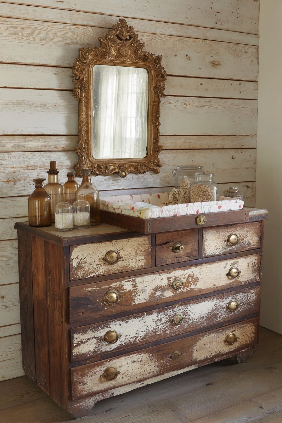 1940s Dresser Changing Station