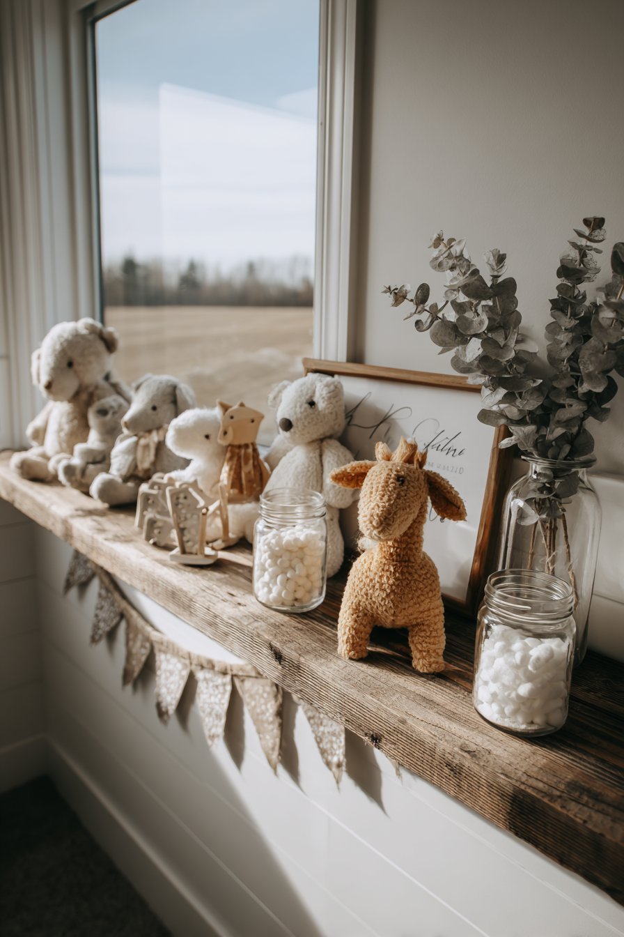 Modern Farmhouse Reclaimed Wood Floating Shelves