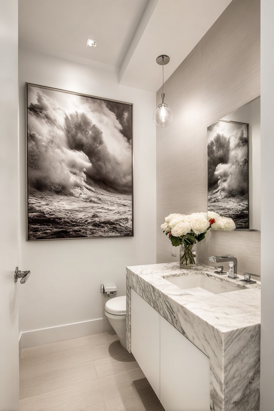 Dramatic Ocean Wave Photography Statement