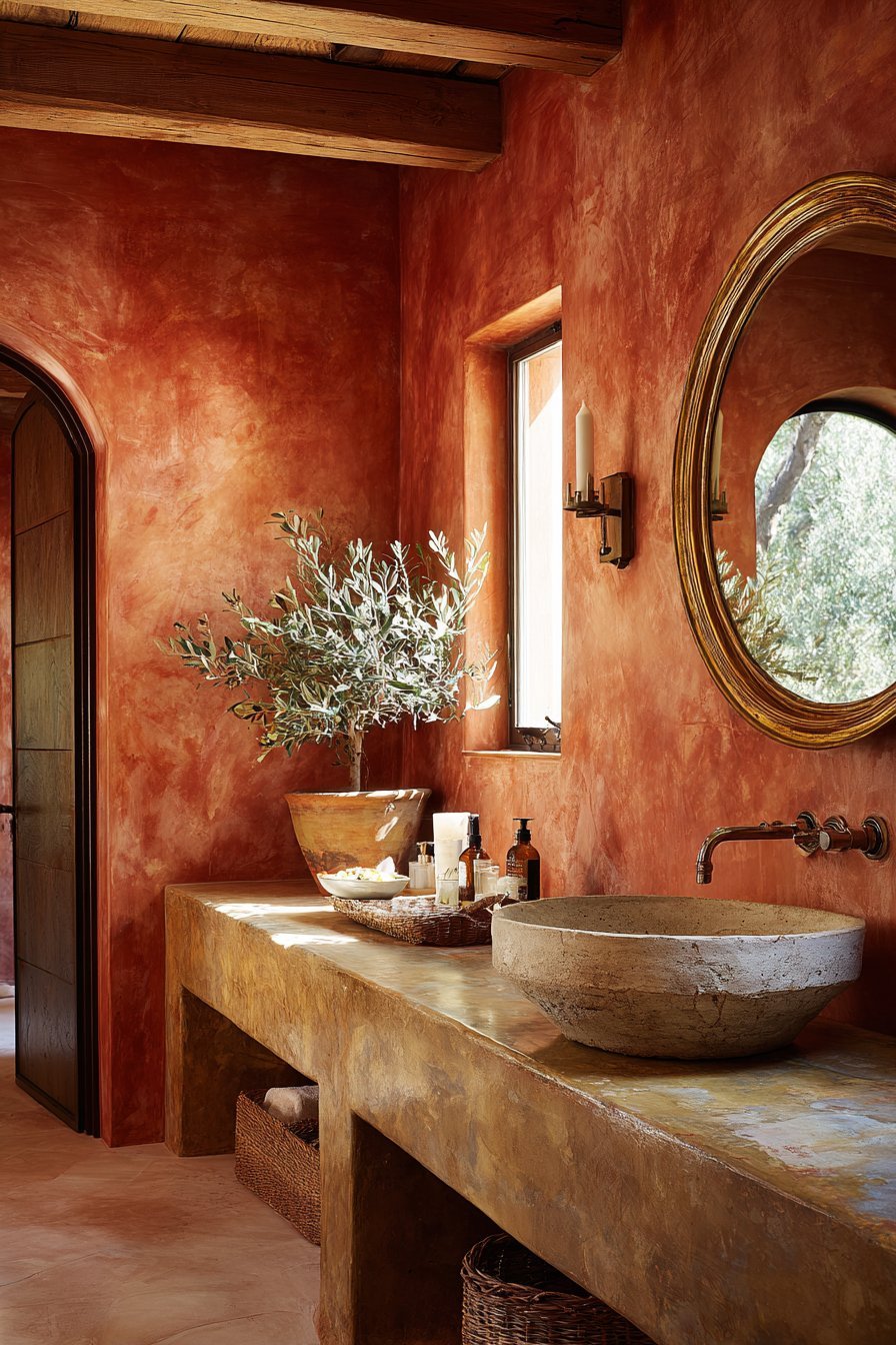 Warm Terracotta Mediterranean Charm