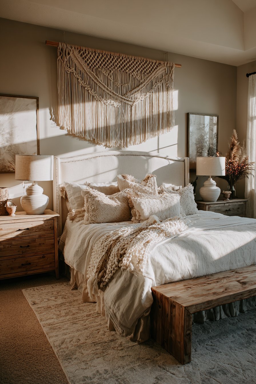 Bohemian Macramé Wall Hanging