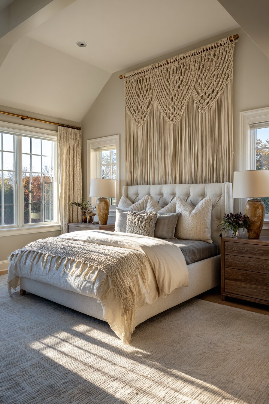 Bohemian Macramé Wall Hanging