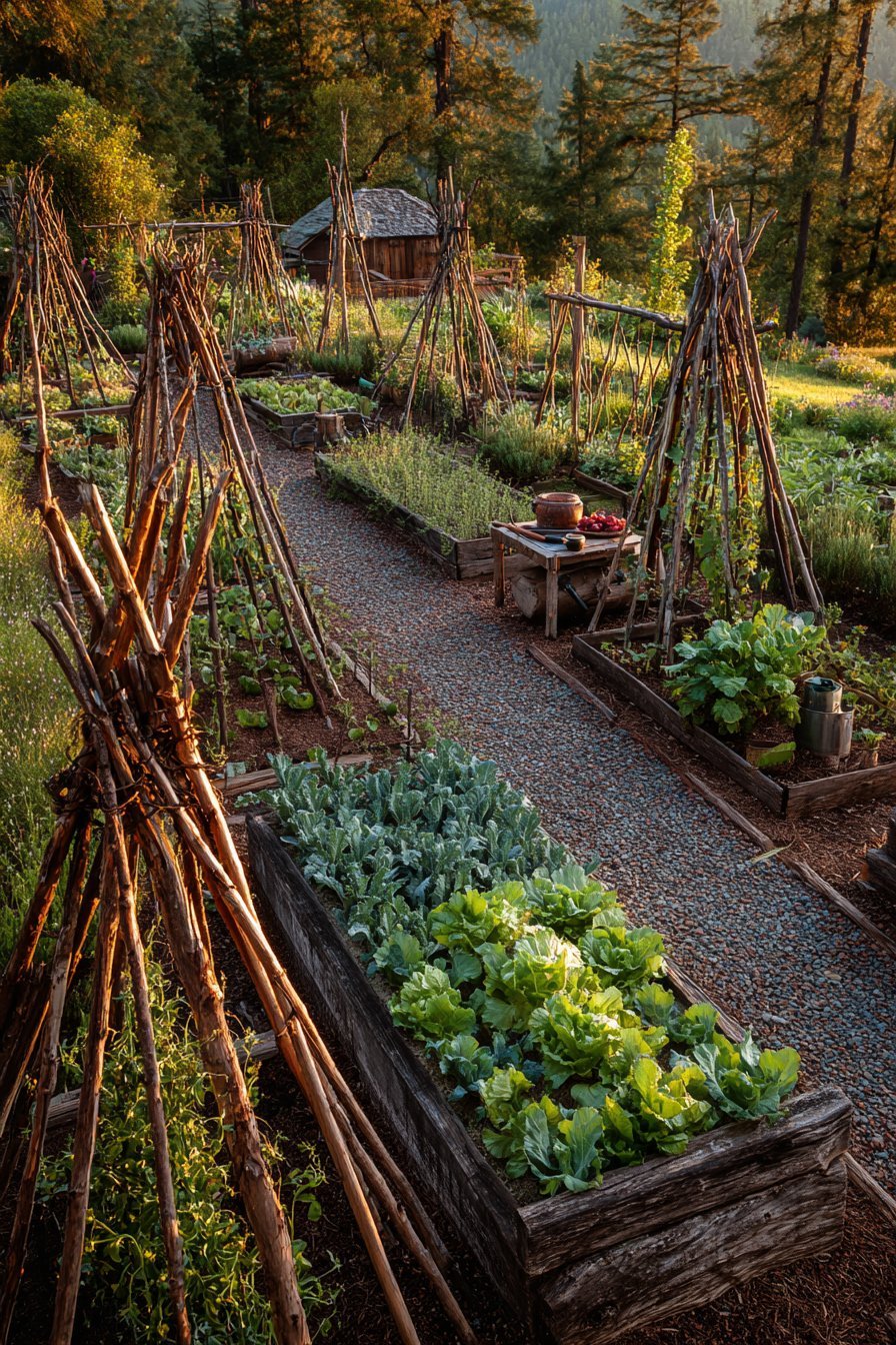 Productive Vegetable Garden Beds
