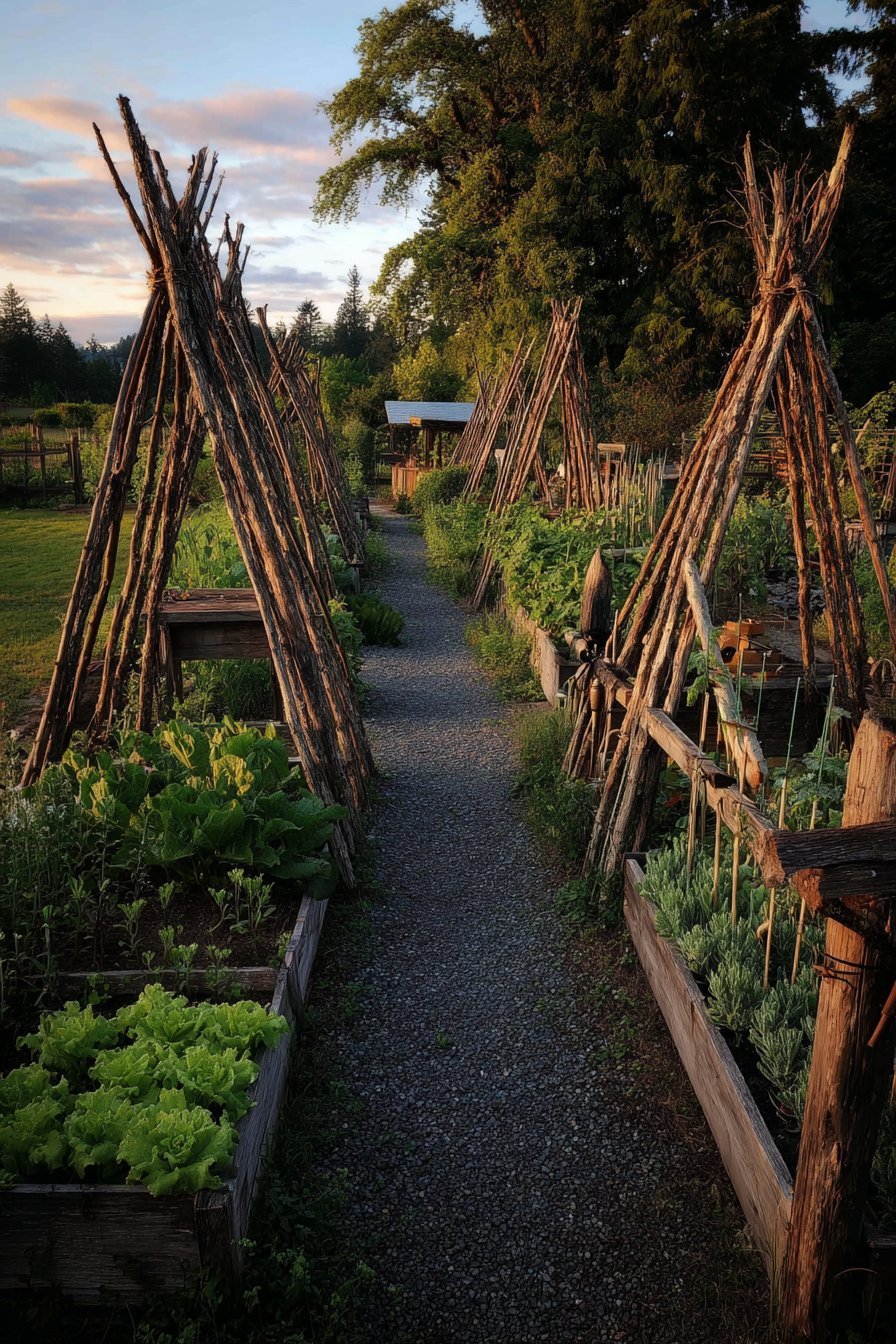 Productive Vegetable Garden Beds