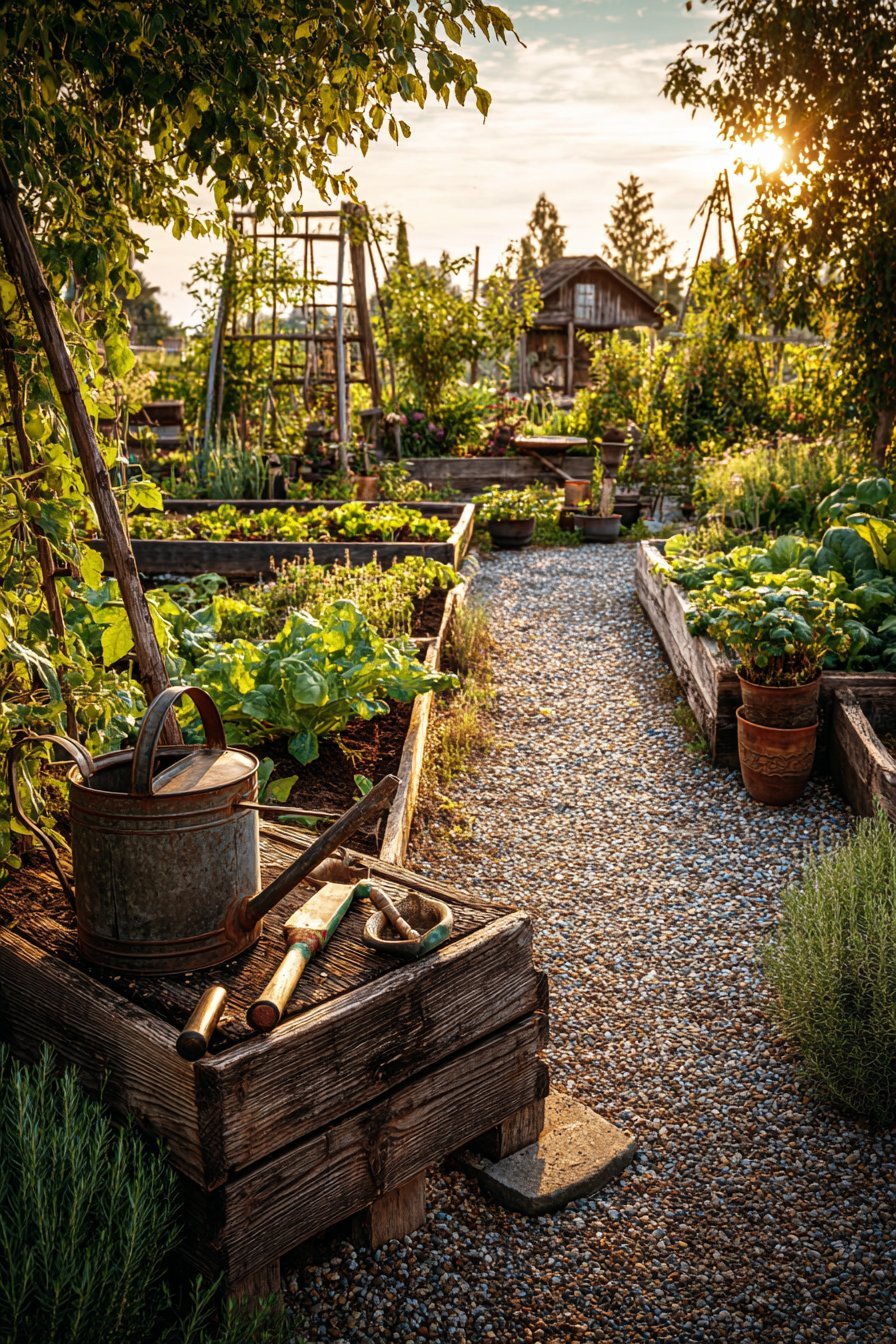 Productive Vegetable Garden Beds