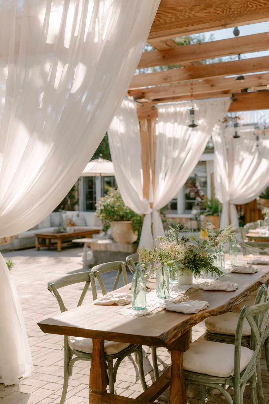 Rustic Outdoor Dining Retreat