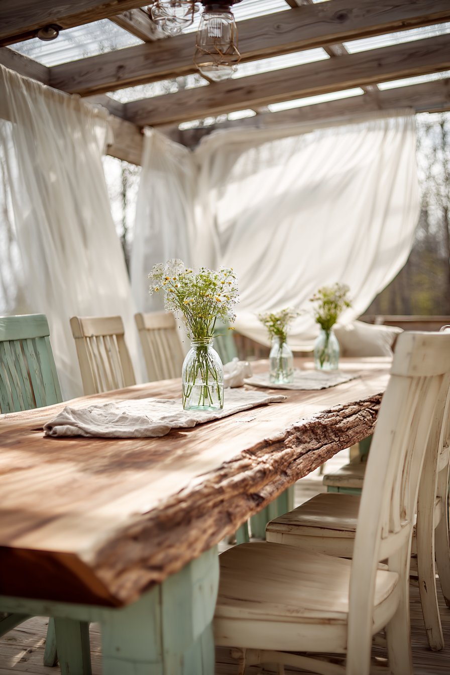 Rustic Outdoor Dining Retreat