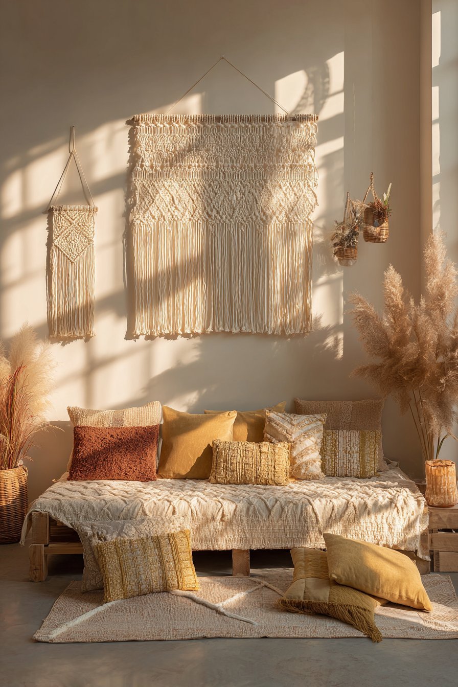 Minimalist Scandinavian Abstract Canvas