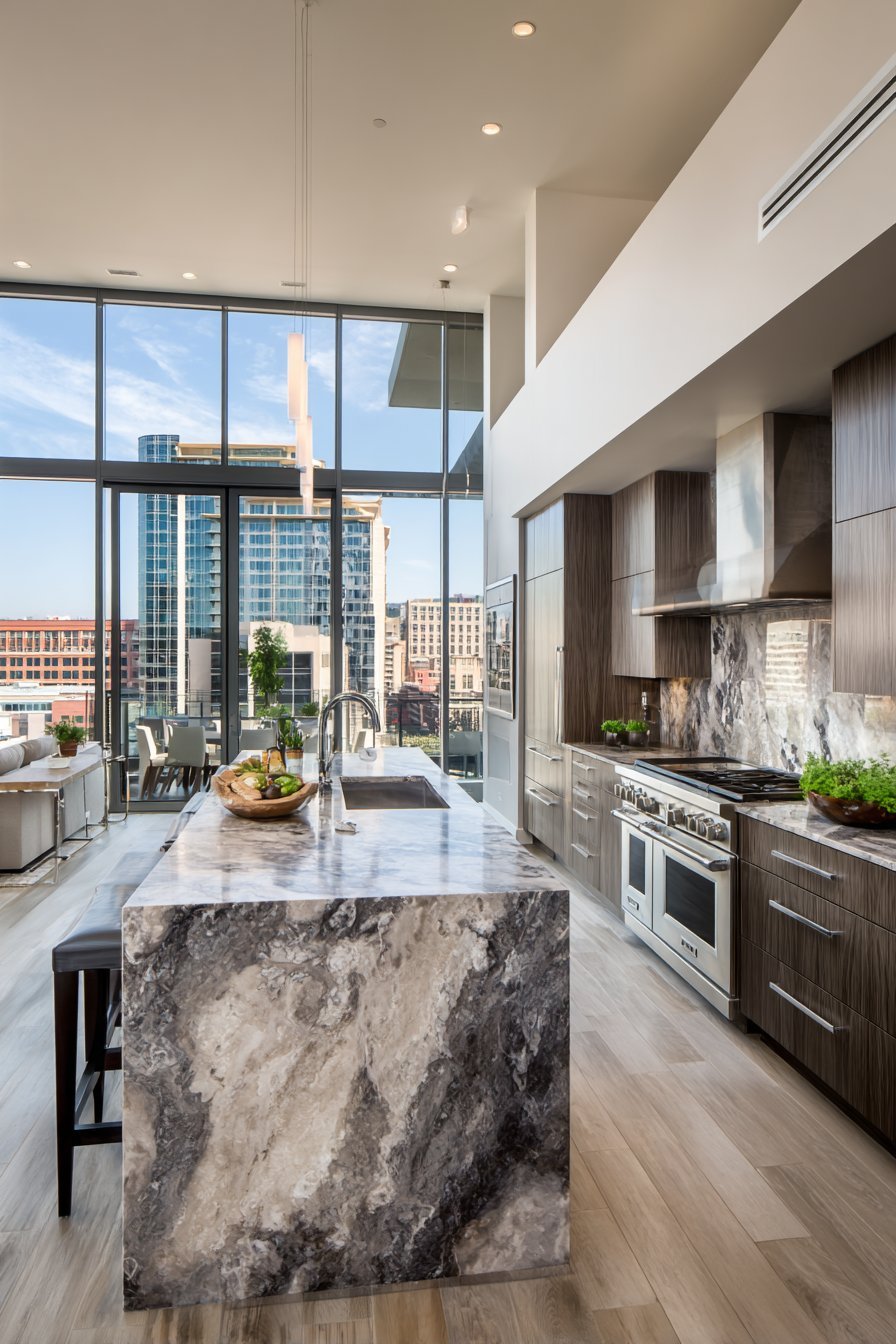 Panoramic Glass Wall Design