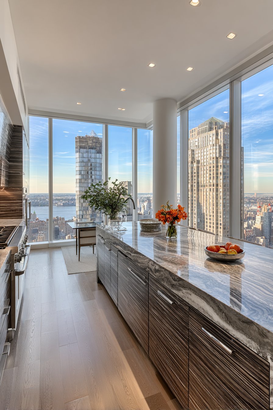 Panoramic Glass Wall Design