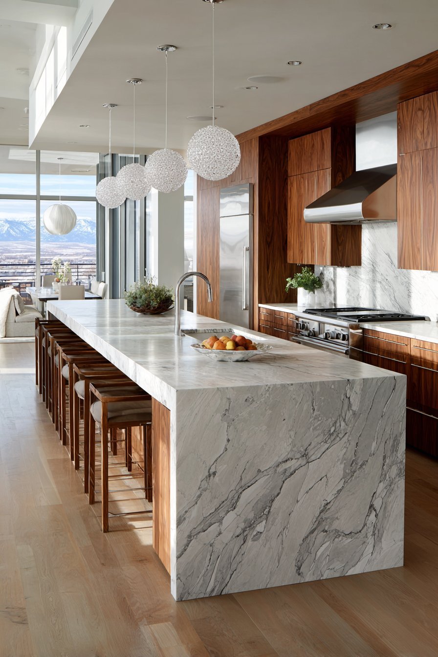 Panoramic Glass Wall Design