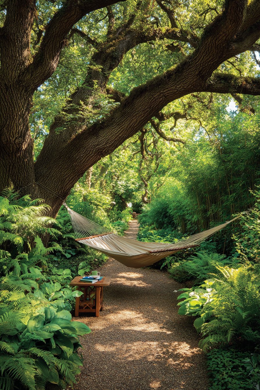Tree-Suspended Hammock Sanctuary