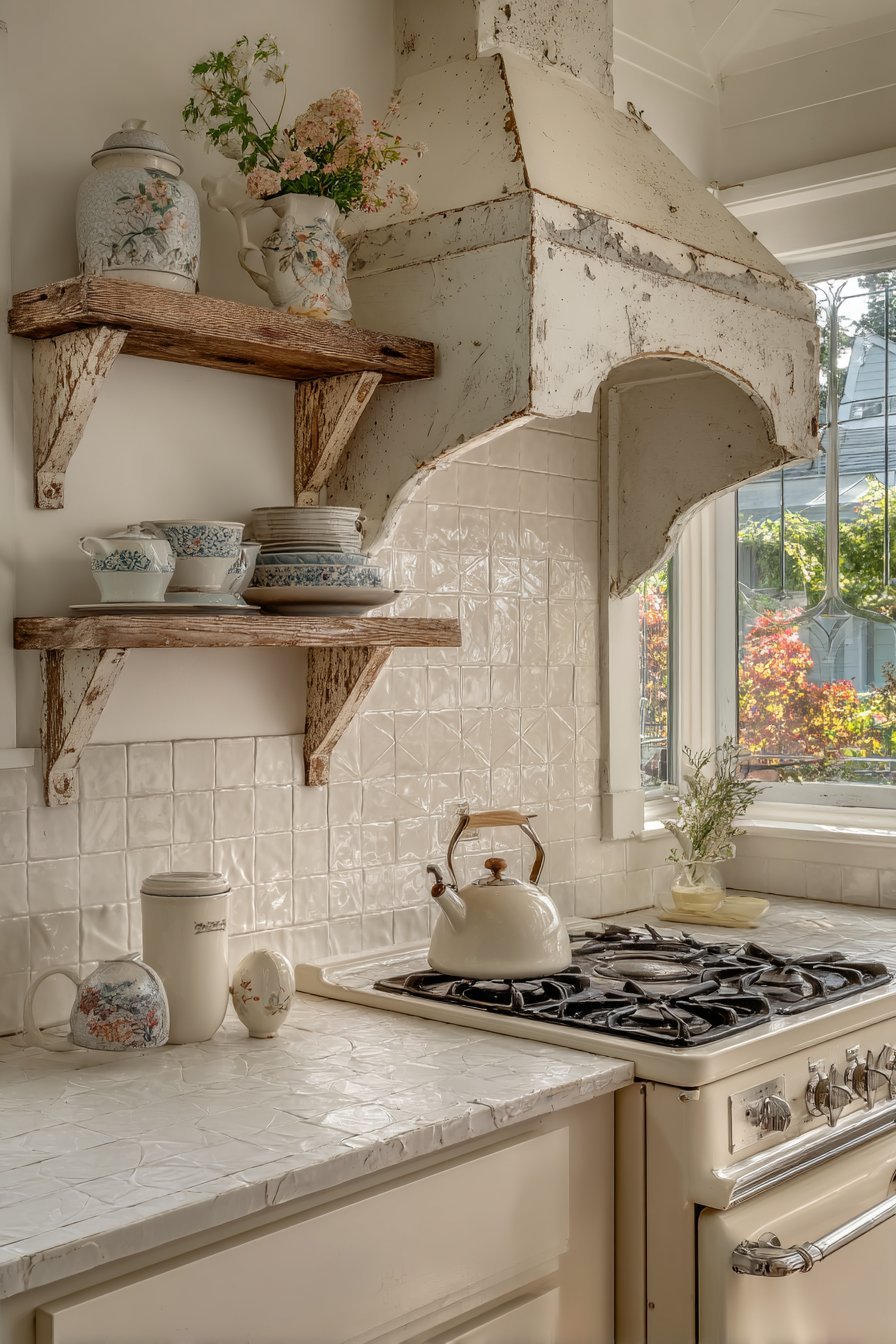 Hand-Glazed Ceramic Subway Tile Backsplash