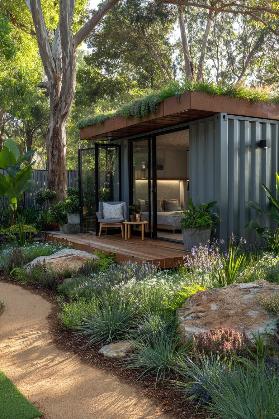 Shipping Container Garden Studio