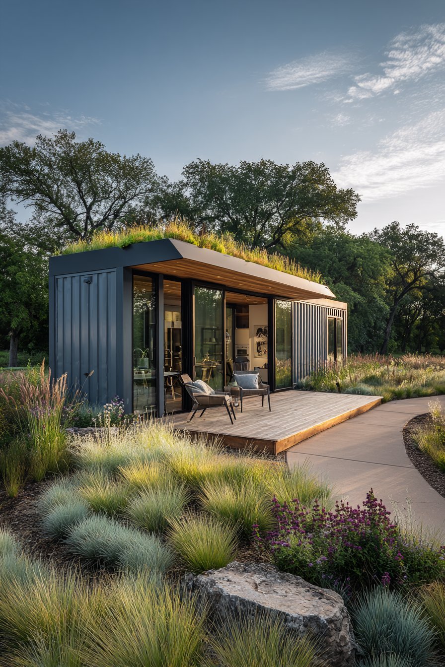 Shipping Container Garden Studio